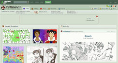 Desktop Screenshot of irishitatsumy13.deviantart.com