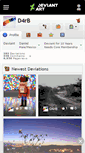 Mobile Screenshot of d4rb.deviantart.com