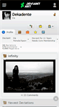 Mobile Screenshot of dekadente.deviantart.com