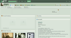 Desktop Screenshot of kikispirit.deviantart.com