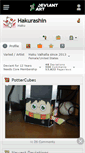 Mobile Screenshot of hakurashin.deviantart.com
