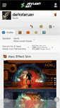 Mobile Screenshot of darkstaruav.deviantart.com