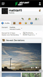 Mobile Screenshot of matilda95.deviantart.com