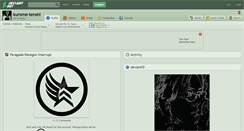 Desktop Screenshot of kurome-tenshi.deviantart.com