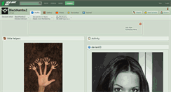 Desktop Screenshot of blackmamba2.deviantart.com