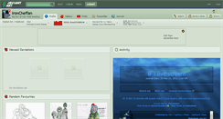 Desktop Screenshot of ironcheffan.deviantart.com
