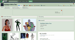 Desktop Screenshot of kamikaze-kaitou-taco.deviantart.com