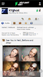 Mobile Screenshot of kyghost.deviantart.com