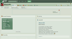 Desktop Screenshot of idiosyncratic.deviantart.com