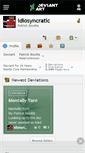 Mobile Screenshot of idiosyncratic.deviantart.com