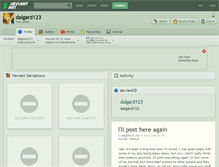 Tablet Screenshot of daigard123.deviantart.com