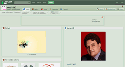 Desktop Screenshot of modi1362.deviantart.com