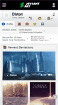 Mobile Screenshot of diston.deviantart.com