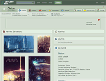 Tablet Screenshot of diston.deviantart.com