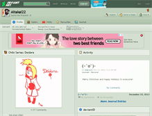 Tablet Screenshot of aitakai22.deviantart.com