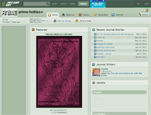 Tablet Screenshot of anime-hotties.deviantart.com