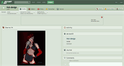 Desktop Screenshot of hot-design.deviantart.com