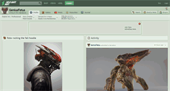 Desktop Screenshot of geniusfetus.deviantart.com