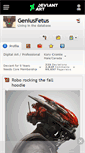 Mobile Screenshot of geniusfetus.deviantart.com