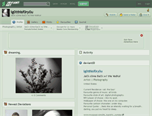 Tablet Screenshot of ig0tthisf0ry0u.deviantart.com