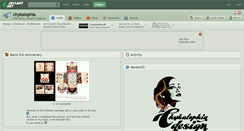 Desktop Screenshot of chykalophia.deviantart.com