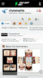 Mobile Screenshot of chykalophia.deviantart.com