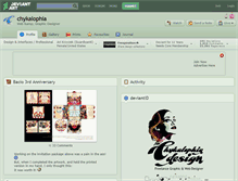 Tablet Screenshot of chykalophia.deviantart.com