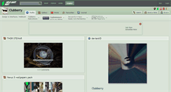 Desktop Screenshot of clubberry.deviantart.com