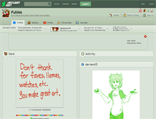 Tablet Screenshot of fullma.deviantart.com