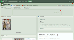 Desktop Screenshot of jezi-chan.deviantart.com