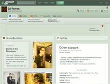 Tablet Screenshot of dj-psyren.deviantart.com