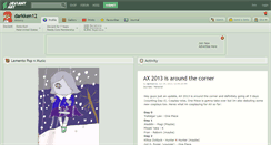 Desktop Screenshot of darkken12.deviantart.com