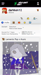 Mobile Screenshot of darkken12.deviantart.com