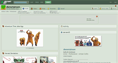 Desktop Screenshot of diemortalroom.deviantart.com