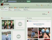Tablet Screenshot of lukinhaub.deviantart.com