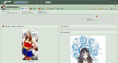 Desktop Screenshot of belldandyamz.deviantart.com