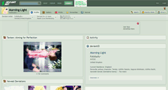 Desktop Screenshot of morning-light.deviantart.com