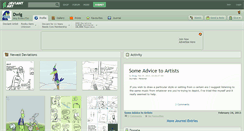 Desktop Screenshot of dwig.deviantart.com