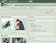 Tablet Screenshot of g1d5.deviantart.com
