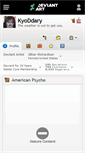 Mobile Screenshot of kyoddary.deviantart.com
