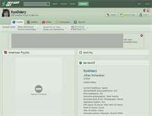 Tablet Screenshot of kyoddary.deviantart.com