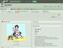 Tablet Screenshot of pixy-brand.deviantart.com