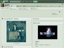 Tablet Screenshot of abask5.deviantart.com