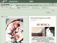 Tablet Screenshot of d-thessy.deviantart.com