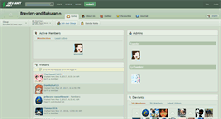 Desktop Screenshot of brawlers-and-bakugan.deviantart.com