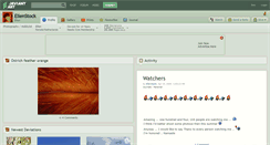 Desktop Screenshot of ellenstock.deviantart.com
