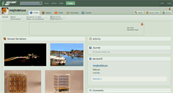 Desktop Screenshot of majindeluxe.deviantart.com