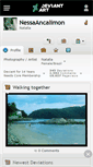Mobile Screenshot of nessaancalimon.deviantart.com