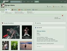 Tablet Screenshot of fkd-up-visions.deviantart.com