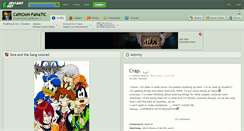 Desktop Screenshot of cartoon-fanatic.deviantart.com